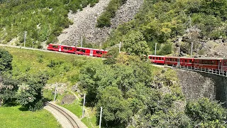 Vlog 13mins of Bernina Express