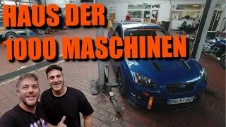 HAUS DER 1000 MASCHINEN | Mietwerkstatt - Hebebühne - Werkzeug | Ford Focus ST Abgasanlage zeigen