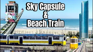 BTS Jimin Cafe | Most Unique Sky Capsule & Beach Train Of Korea | Busan Things To Do | Busan Places