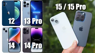 WELCHES iPhone kaufen? iPhone 15/15 Pro, 14/14 Pro, 13/13 Pro, iPhone 12 - Kaufberatung 2023!