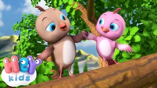 L'alouette est sur la branche 🐦 Chanson pour bébé + 28 min | HeyKids