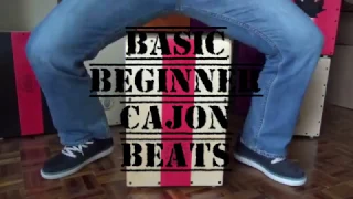 Basic Beginner Cajon Beats