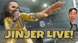 American Rapper FIRST Tim REACTION to JINJER - Perennial (Live at Wacken Open Air 2019)