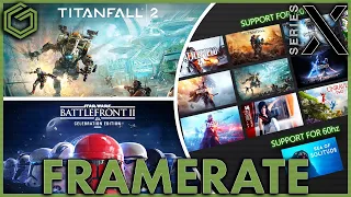 Xbox Series X FPS Boost - Titanfall 2 - Battlefront 2 - 1440p 120 FPS Framerate Test