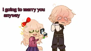 I'm going marry you anyway meme||fnaf gacha||my au||Ennaby/Elizathan