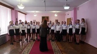 Хор старших классов "Элегия". "Клён"