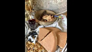 Азербайджанская кухня. Домашний сахар. Bişmiş qənd.