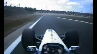 F1 European GP Nurburgring 2001   Qualifying   Juan Pablo Montoya Onboard Lap