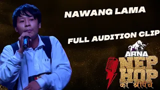 ARNA Nephop Ko Shreepech || Nawang Lama " Individual Performance || Kathmandu Audition