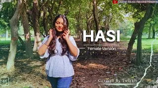 Haan Hasi Ban Gaye - (Female Version) || Unplugged Cover by Twinkle|| Hamari Adhuri Kahani || Hasi