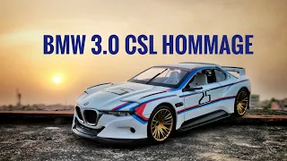 Unboxing Review of BMW 3 0 CSL Hommage 1:24 Scale Diecast Model by CoolAuto