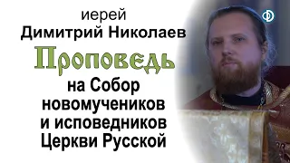 Проповедь на Собор новомучеников и исповедников Церкви Русской (2021.02.07). Иерей Димитрий Николаев