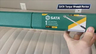 SATA Torque Wrench Review (1/2" Drive 50-250 ft/lb)