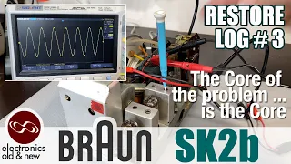 Braun SK 2b tube radio restoration - part 3. Cleaning and alignment. Simple, right? Wrong ...