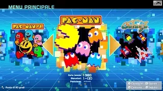 NAMCO MUSEUM (Switch) First 53 Minutes - First Look - All Games of Collection - Gameplay ITA