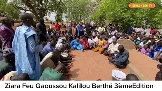 Ziara Feu Gaoussou Kalilou Berthé 3ème Edition qui aura lieu: Le 17 AU 18 MAI 2024 à Kouniana