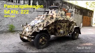 Leichter Panzerspähwagen Sd.Kfz. 222 - light armoured reconnaissance vehicle Sd.Kfz. 222 (replica)