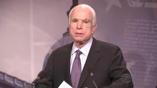 John McCain opposes health care bill