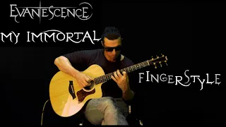 Evanescence - My immortal. Fingerstyle guitar cover by Alex Starshinsky. (Eiro Nareth arrangement).