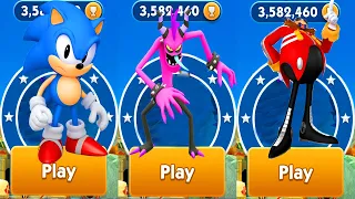 Sonic Dash - Classic Sonic Unlocked and Fully Upgraded Mod - All 51 Characters Unlocked Update