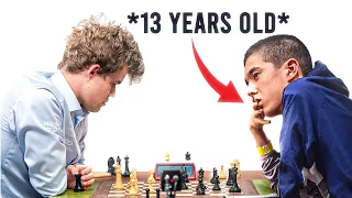 Magnus Carlsen vs. YOUNGEST GM in the World!