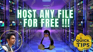 How To Make Your Own Web Server For Free ? | Free Hosting | Linux Tips and Tricks | Dhanush N