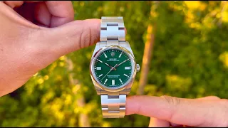 Review: Rolex Oyster Perpetual 36mm Green Dial (126000)