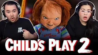 CHILD'S PLAY 2 (1990) MOVIE REACTION!! First Time Watching Chucky | Chucky 2