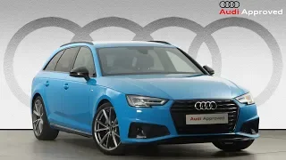 FA19EFJ Audi A4 Avant Black Edition 35 TDI 150 PS S tronic 2019 Derby Audi