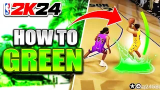 HOW TO GREEN MORE SHOTS IN NBA 2K24! BECOME THE BEST SHOOTER IN NBA 2K24!