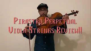 REVIEW: Pirastro Perpetual Viola Strings