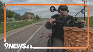 Disabled veteran pulled over while riding motorized wheelchair