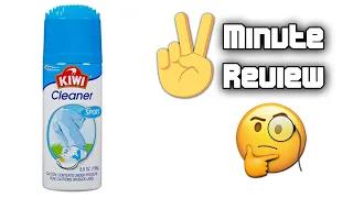 The 2 Minute Review - Kiwi Sport Shoe Fast Acting Cleaner