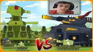 Бой с Левиафаном Мультики про танки - реакция на Gerand (геранд wot tanks танк мульт анимация)