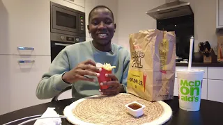 First time trying Mcdonald's popular burgers, and they taste like........ | A Kenyan in Scotland