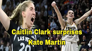 Caitlin Clark Reveals Personal Message To Kate Martin Before WNBA Debut.