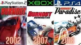 BURNOUT Game Evolution 2001 - 2021
