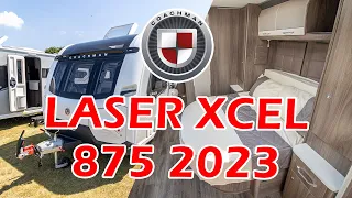 Coachman Laser Xcel 875 2023 NEW Caravan Model - Full Walkthrough Demonstration