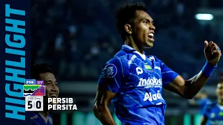 Highlights Babak Kedua PERSIB vs Persita | Highlights PERSIB 5 - 0 Persita