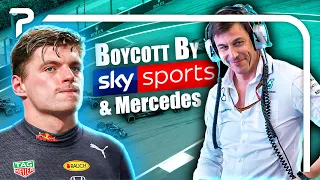 Verstappen's driving tactics are unfair according to Mercedes and Sky F1 Sports