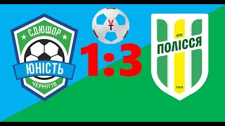 07.04.2021р. «Юність U14» (Чернігів) – «Полісся U14» (Житомир). Рахунок 1:3.