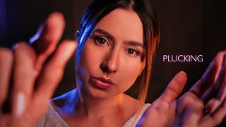 ASMR Hand Sounds and Plucking Negative Energy for Sleep ✨ Hand Movements, Minimal Talking