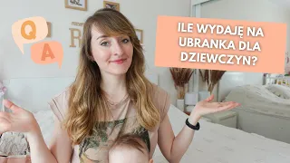 ILE WYDAJĘ NA UBRANIA DLA DZIEWCZYNEK? siedzenie z dziećmi w domu, trzecie dziecko