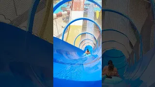 Bugi Bugi WaterSlide at Yali Castle WaterPark, Izmir, Turkey (Türkiye) #shorts