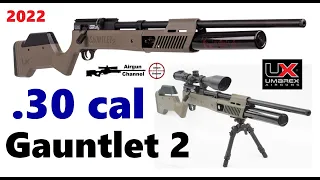 New Airguns Shot Show 2022 (Umarex GAUNTLET 2 in .30 caliber) with Adjustable Power & Trigger!