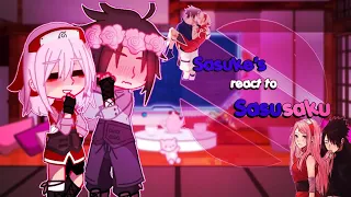 Sasuke's react to Sasusaku 🌸🖤 || Hey Jenxs|| [3/5]