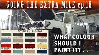 What Colour Should an Old Toyota Land Cruiser be Painted?  Ep-18 @4xoverland