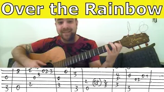 Tutorial: Over the Rainbow - Fingerstyle Guitar w/ TAB
