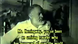 02-02 Ernest Hemingway - Interview.avi