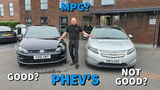 PHEV Plug-In Hybrid Electric Vehicles - best or worst of both worlds? 2 year MPG revealed GTE v VOLT